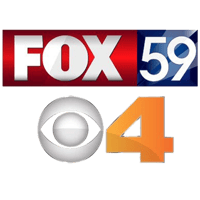 Fox59 CBS 4 Logo new Fox59 CBS 4 Logo new